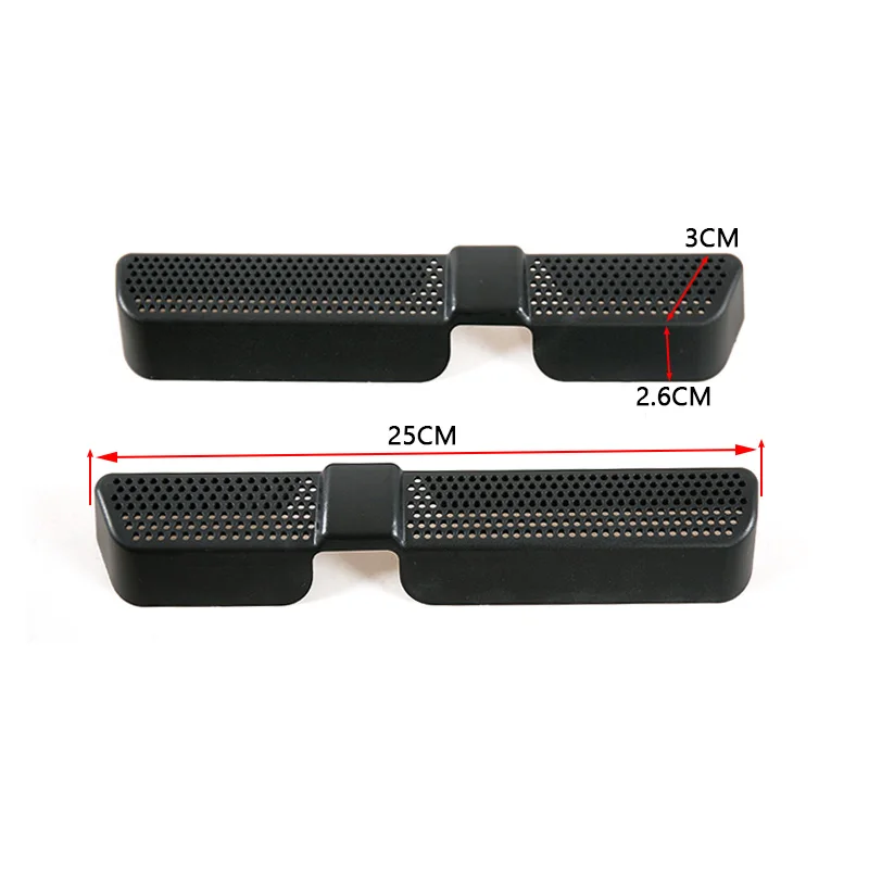 For VW Tiguan Touran MK2 2017 2018 LHD 2pcs Car Under Seat Air Conditioning Outlet Air Vent Dust Protective Frame Cover
For VW Tiguan Touran MK2 2017 2018 LHD 2pcs Car Under Seat Air Conditioning Outlet Air Vent Dust Protective Frame Cover