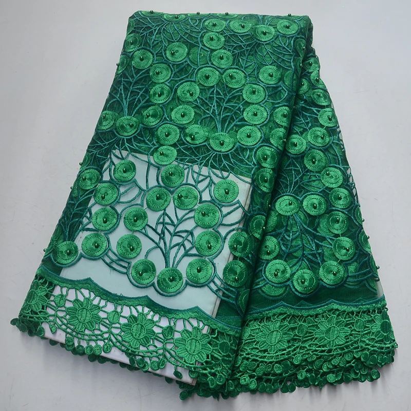 Green African lace fabric embroidered beaded Nigerian chemical cord lace fabrics high quality french guipure tulle lace fabric
Green African lace fabric embroidered beaded Nigerian chemical cord lace fabrics high quality french guipure tulle lace fabric