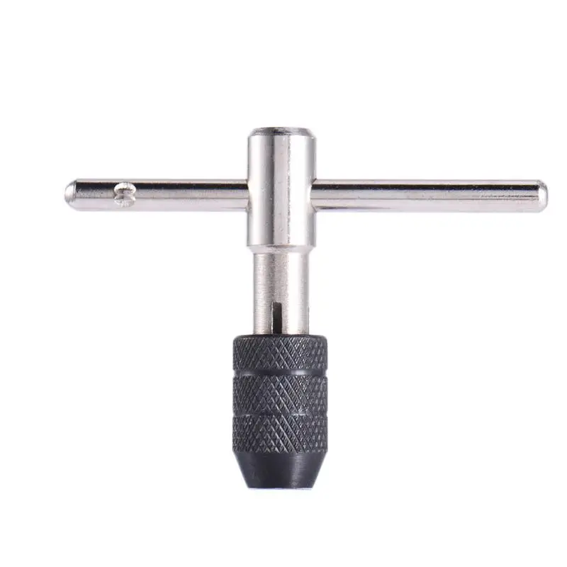 Newest T-handle Reversible Single Tap Wrench Tapping Threading Tool M3-M8 Screwdriver Tap Holder Hand Tool For Bicycle Repair
Newest T-handle Reversible Single Tap Wrench Tapping Threading Tool M3-M8 Screwdriver Tap Holder Hand Tool For Bicycle Repair