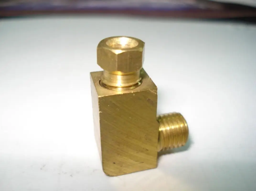 LOT5 1/8" BSP Male x 6mm ELbow Brass Connector Machine Tool Oil Filter Canister Lube Tubing
LOT5 1/8" BSP Male x 6mm ELbow Brass Connector Machine Tool Oil Filter Canister Lube Tubing