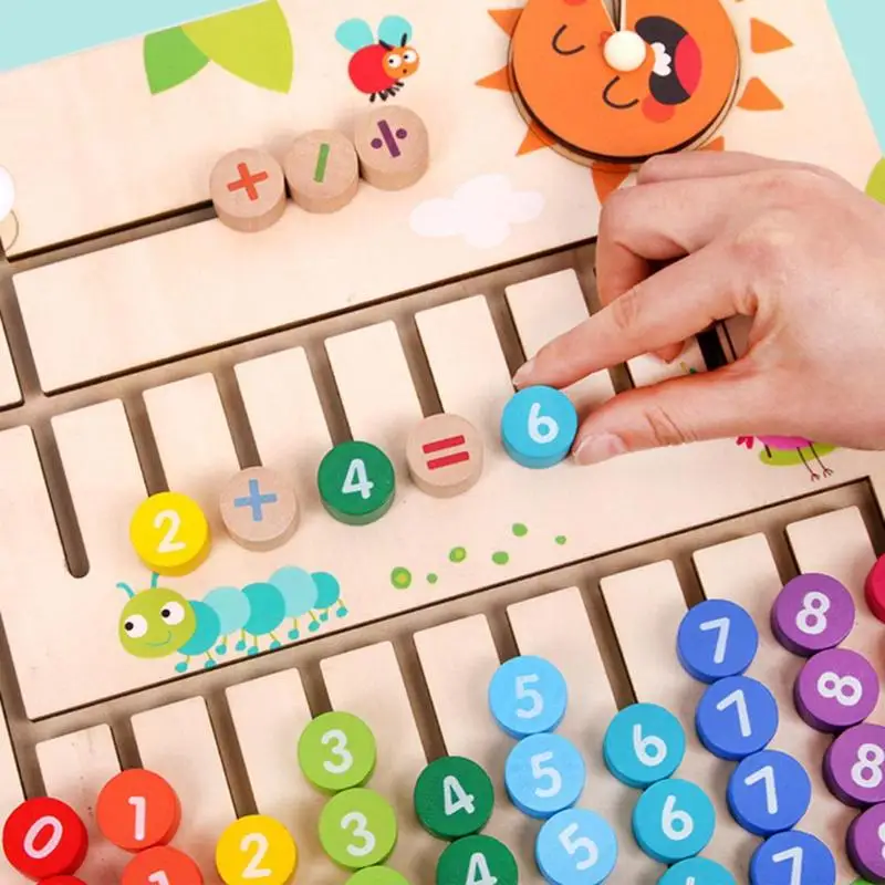 Creative Math Toys Multifunction Wooden Counting Cognition Board Montessori Toy Baby Educational Toy Early Learning Toys for Kid
Creative Math Toys Multifunction Wooden Counting Cognition Board Montessori Toy Baby Educational Toy Early Learning Toys for Kid