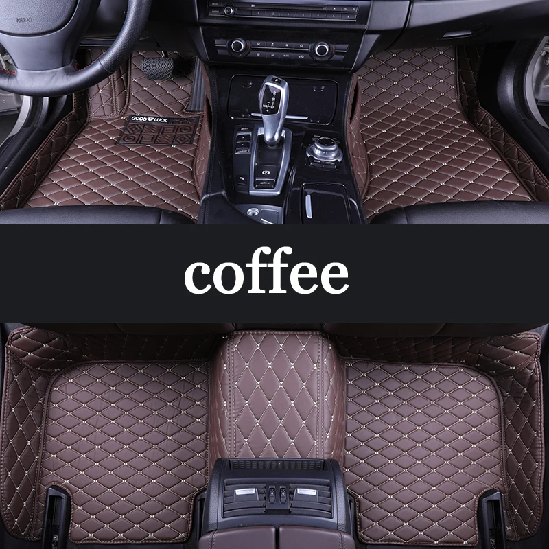 Автомобильный напольный коврик для ног ford fiesta explorer fusion mondeo 4 mk3 kuga focus