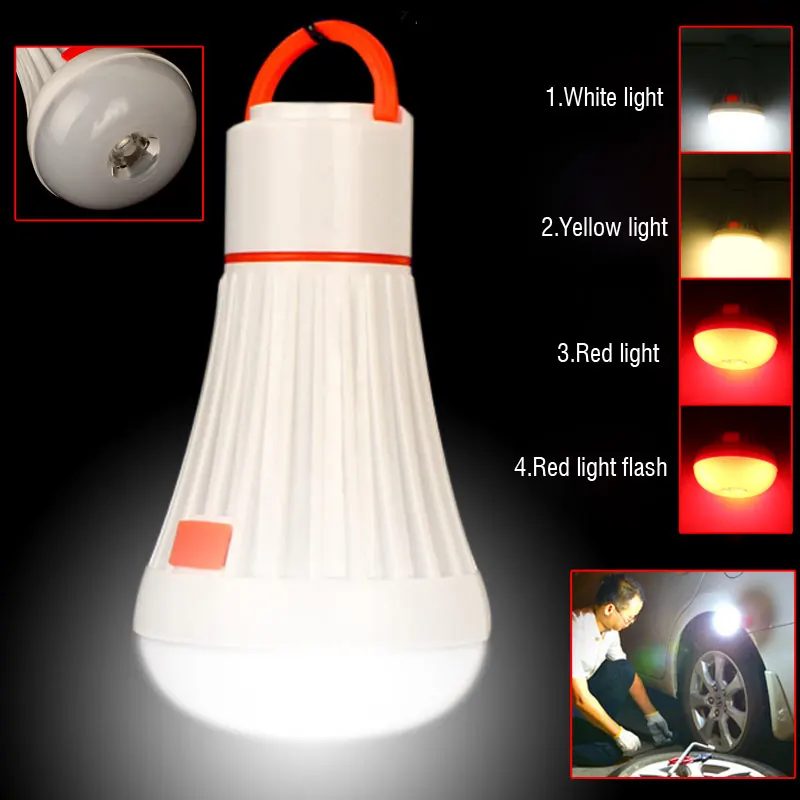 2Pcs 6LED + 3W Portable LED Bulb Outdoor Mini Waterproof Camping Tent Light Flashlight LED Bulb Hanging Lamp For Emergency
2Pcs 6LED + 3W Portable LED Bulb Outdoor Mini Waterproof Camping Tent Light Flashlight LED Bulb Hanging Lamp For Emergency