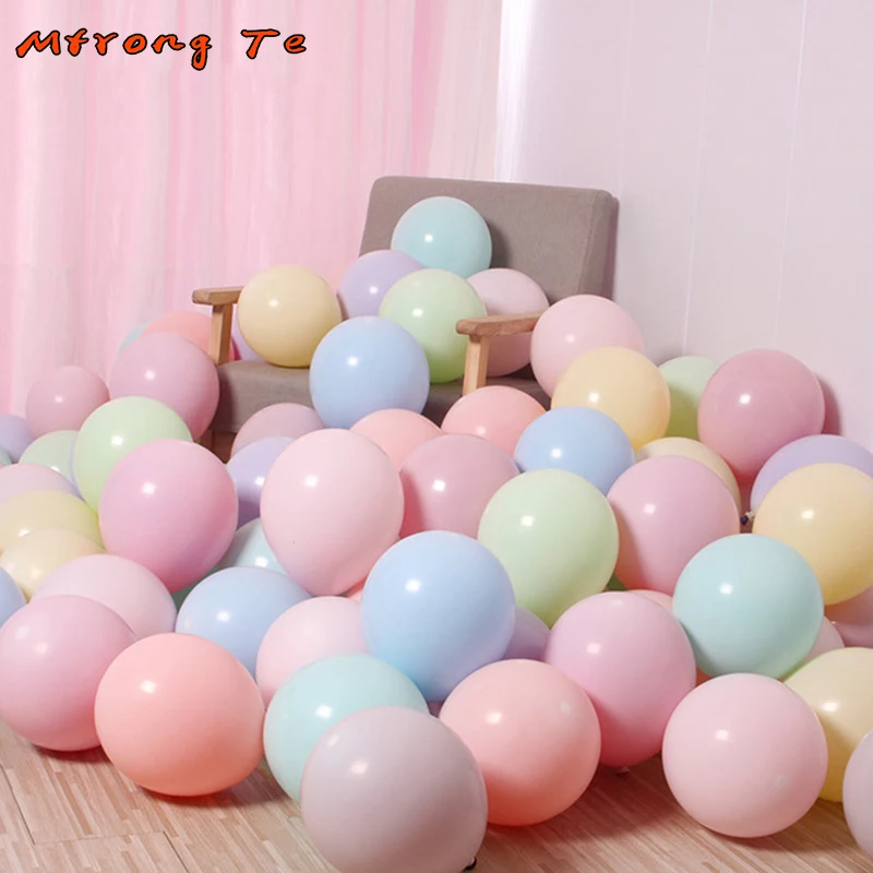 10pcs 12inch 2.8g Latex Balloon Macaron Color Wedding Decoration Ballons Baby Birthday Party Valentine's Day Decoration Balloons
10pcs 12inch 2.8g Latex Balloon Macaron Color Wedding Decoration Ballons Baby Birthday Party Valentine's Day Decoration Balloons