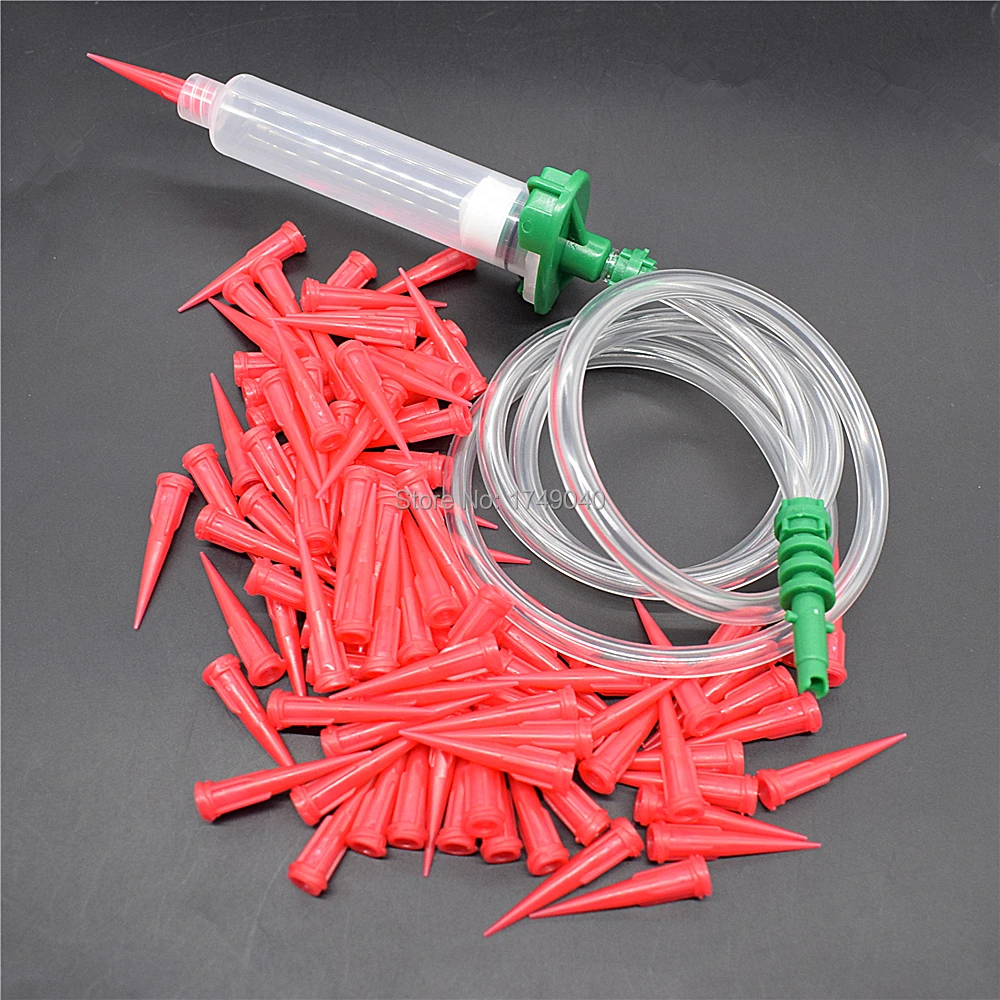 10cc Industrial Syringe Barrel with 25G Tapered Dispensing Needle Tips and 10cc Glue Syringe Barrel Adapter Dispenser Connector
10cc Industrial Syringe Barrel with 25G Tapered Dispensing Needle Tips and 10cc Glue Syringe Barrel Adapter Dispenser Connector