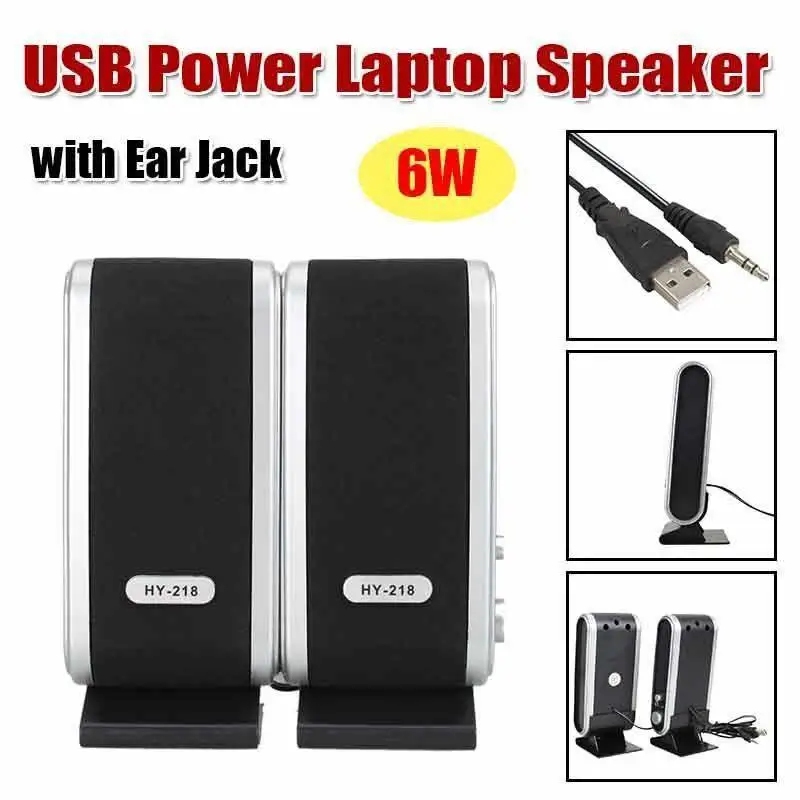 EastVita 2 Pcs USB Power Computer Speakers Stereo 3.5mm with Ear Jack for Desktop PC Laptop r20
EastVita 2 Pcs USB Power Computer Speakers Stereo 3.5mm with Ear Jack for Desktop PC Laptop r20