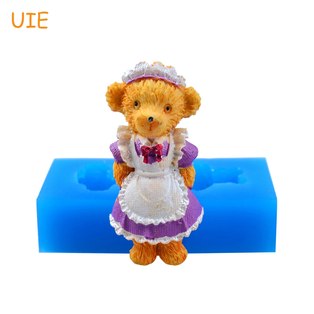 DYL534U 59.5mm Bear Flexible Silicone Mold - Animal Mold Cake Decoration, Fondant, DIY Handmade, Cookie Biscuit, Resin, Candle
DYL534U 59.5mm Bear Flexible Silicone Mold - Animal Mold Cake Decoration, Fondant, DIY Handmade, Cookie Biscuit, Resin, Candle