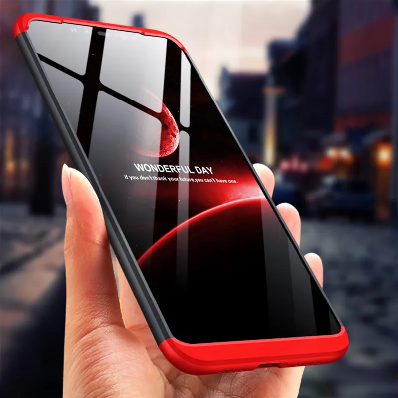 For Xiaomi Redmi Note 6 Pro Case 360 Degree Protected Full Body Phone Case for Redmi Note 6 Pro Shockproof Cover with Glass Film
For Xiaomi Redmi Note 6 Pro Case 360 Degree Protected Full Body Phone Case for Redmi Note 6 Pro Shockproof Cover with Glass Film