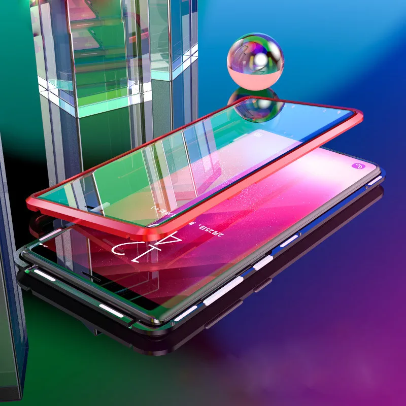 Double sided glass Magnetic case for Samsung Galaxy S9 Plus S9+ 360 degree Full protection Metal Cover for Samsung S 9 S9 Plus
Double sided glass Magnetic case for Samsung Galaxy S9 Plus S9+ 360 degree Full protection Metal Cover for Samsung S 9 S9 Plus