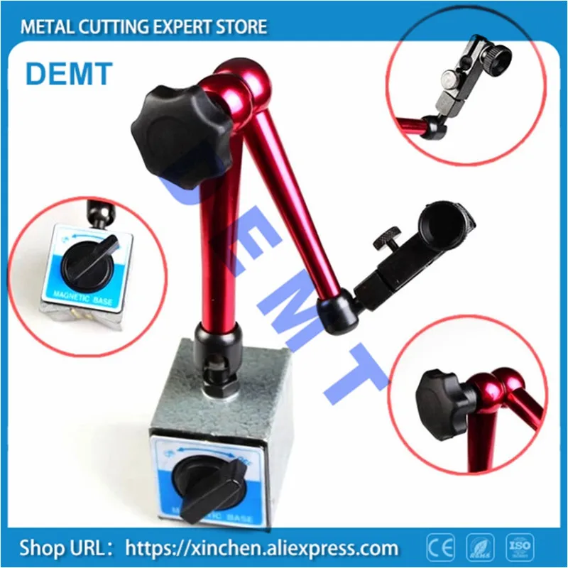 Machine tool part correction mini universal magnetic stand bracket for lever dial indicator, dial gauge correction bracket
Machine tool part correction mini universal magnetic stand bracket for lever dial indicator, dial gauge correction bracket