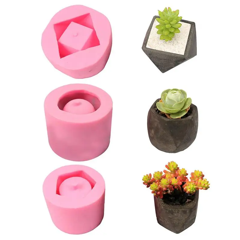 Creative Silicone Mold Gypsum Cement Fleshy Flower Bonsai DIY Ashtray Candle Holder Mould Home Decoration
Creative Silicone Mold Gypsum Cement Fleshy Flower Bonsai DIY Ashtray Candle Holder Mould Home Decoration