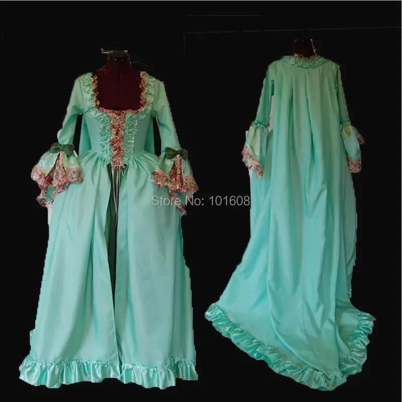 Tailored!Royal Eras Court Rococo Colonial Duchess Princess Civil war 18th Rococo Marie Antoinette DRESS Victorian dresses HL-403
Tailored!Royal Eras Court Rococo Colonial Duchess Princess Civil war 18th Rococo Marie Antoinette DRESS Victorian dresses HL-403