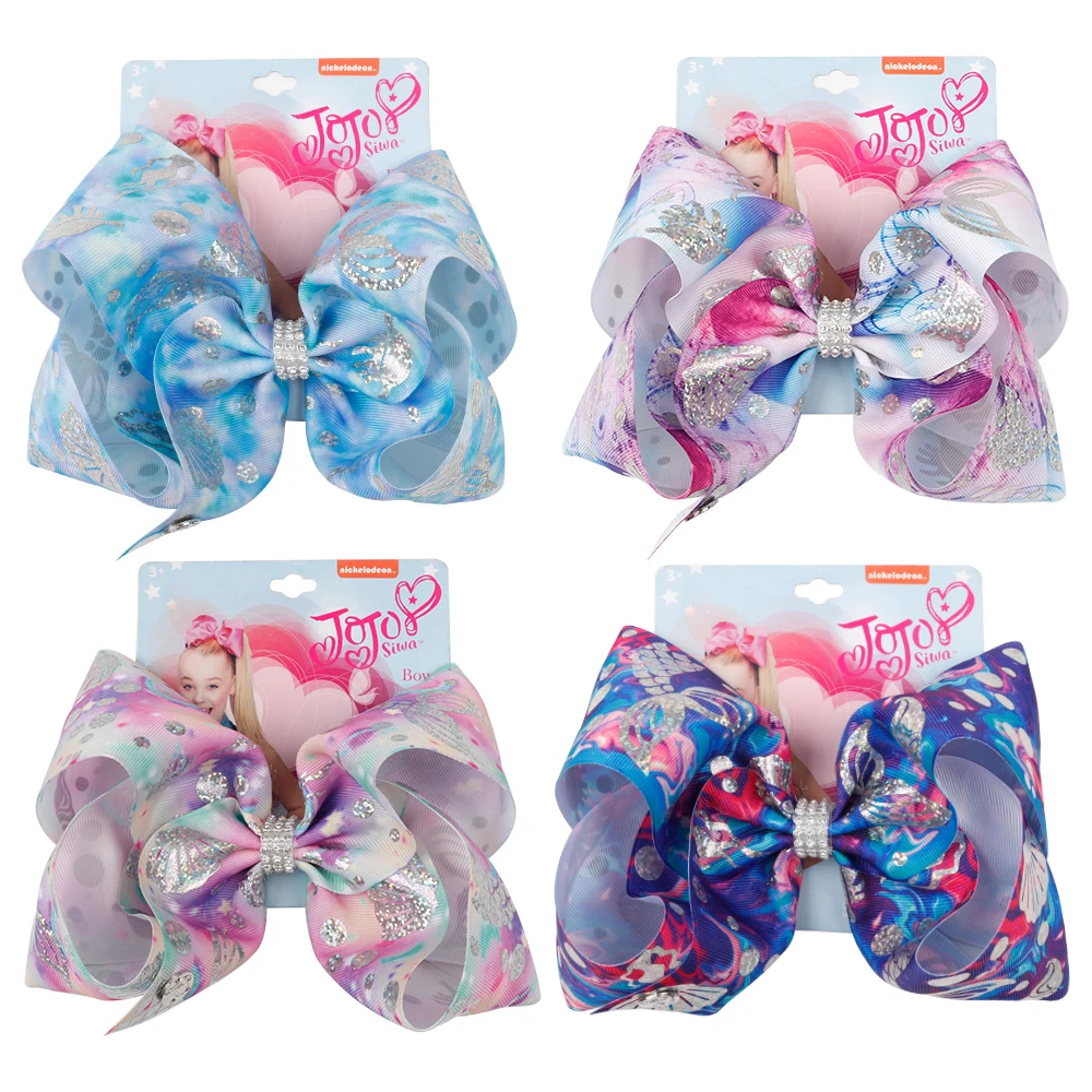 ncmama 8" Jumbo Hair Bows for Girls Printed Grosgrain Ribbons Hairbows with Rhinestone Kids Hairgrips Hair Accessories
ncmama 8" Jumbo Hair Bows for Girls Printed Grosgrain Ribbons Hairbows with Rhinestone Kids Hairgrips Hair Accessories