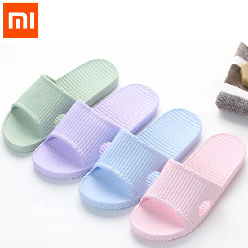 Original Xiaomi mijia Slippers Soft Ladies Man Kids Bathing Sandals Children Casual Shoes Non-slip Home Shower Slippers
Original Xiaomi mijia Slippers Soft Ladies Man Kids Bathing Sandals Children Casual Shoes Non-slip Home Shower Slippers