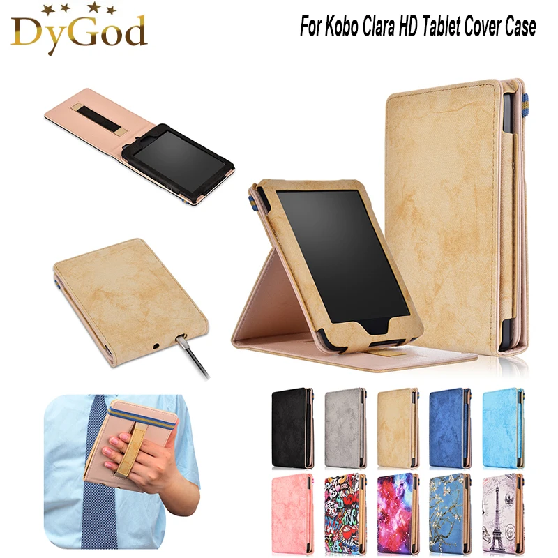 DyGod 6 ''для Kobo Clara HD электронная читалка чехол Чехол книжка из искусственной
