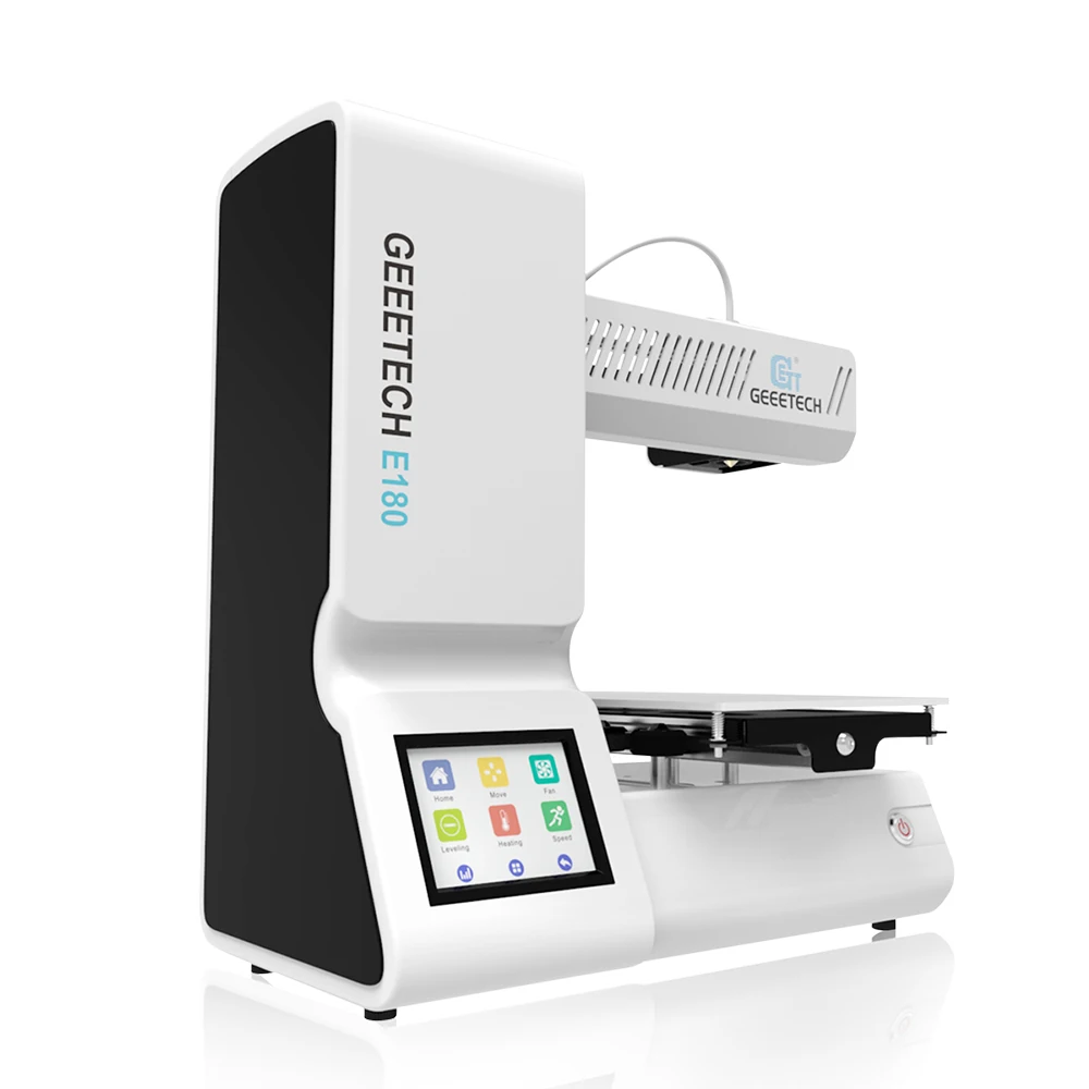 3D принтер Geeetech E180 новейший Настольный Wi Fi подключение с полноцветным сенсорным