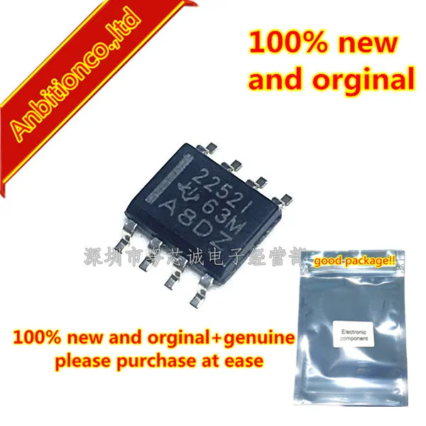 5 шт. 100% новый и оригинальный TLC2252IDR TLC2252I 2252I SOP-8 продвинутый LinCMOS RAIL-TO-RAIL очень маломощный операционный усилитель в наличии
5 шт. 100% новый и оригинальный TLC2252IDR TLC2252I 2252I SOP-8 продвинутый LinCMOS RAIL-TO-RAIL очень маломощный операционный усилитель в наличии