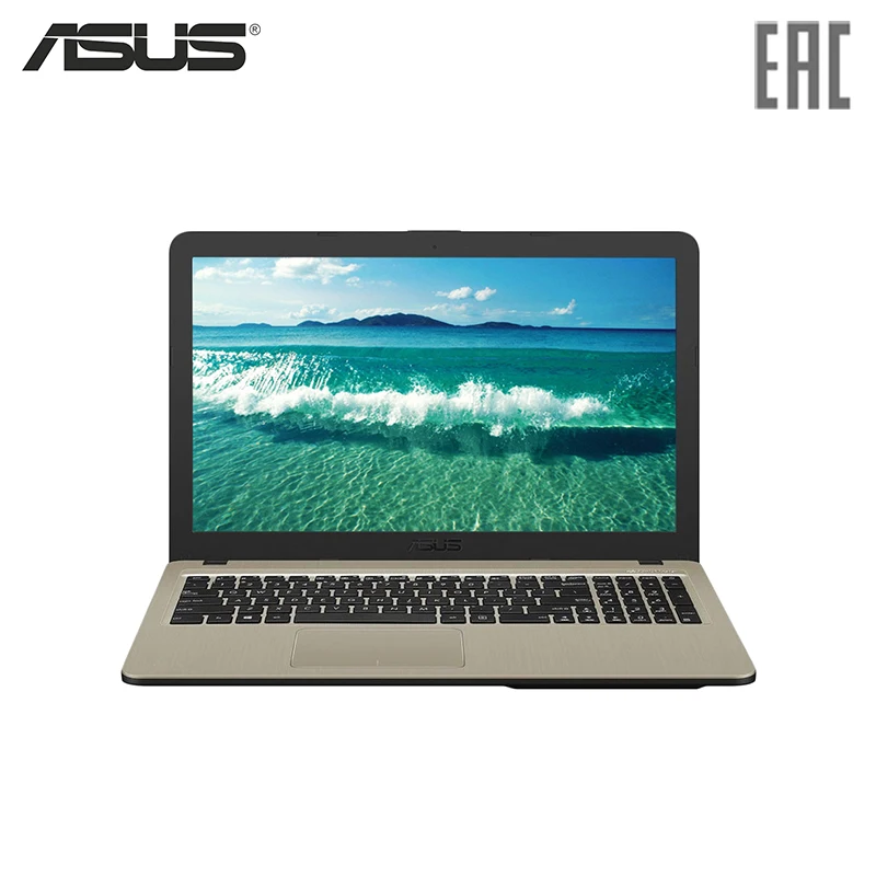 Ноутбук ASUS X540MA GQ064 15.6"/Celeron N4000/4Гб/500Гб/noODD/Intel UHD 600/Endless/Коричневый (90NB0IR1