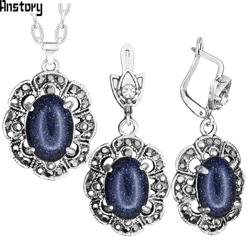 Vintage Sequins Stone Jewelry Sets Rhinestone Antique Silver Plated Fashion Women Flower Set TS402
Vintage Sequins Stone Jewelry Sets Rhinestone Antique Silver Plated Fashion Women Flower Set TS402