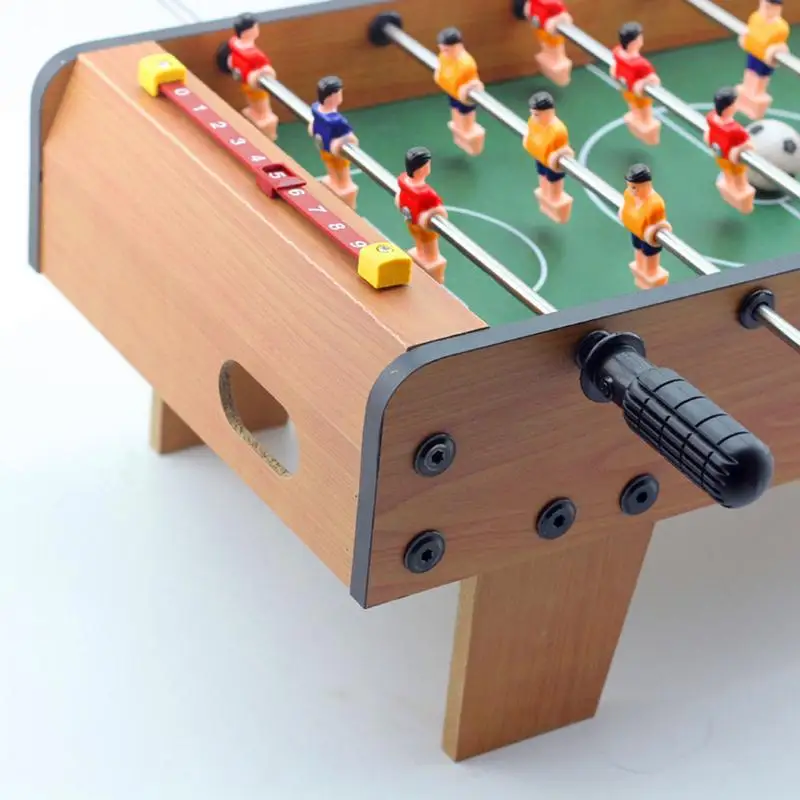 2019 Mini Party Wooden Foosball Machine Children Toys Desktop Foosball Table Soccer Table Football Game
2019 Mini Party Wooden Foosball Machine Children Toys Desktop Foosball Table Soccer Table Football Game