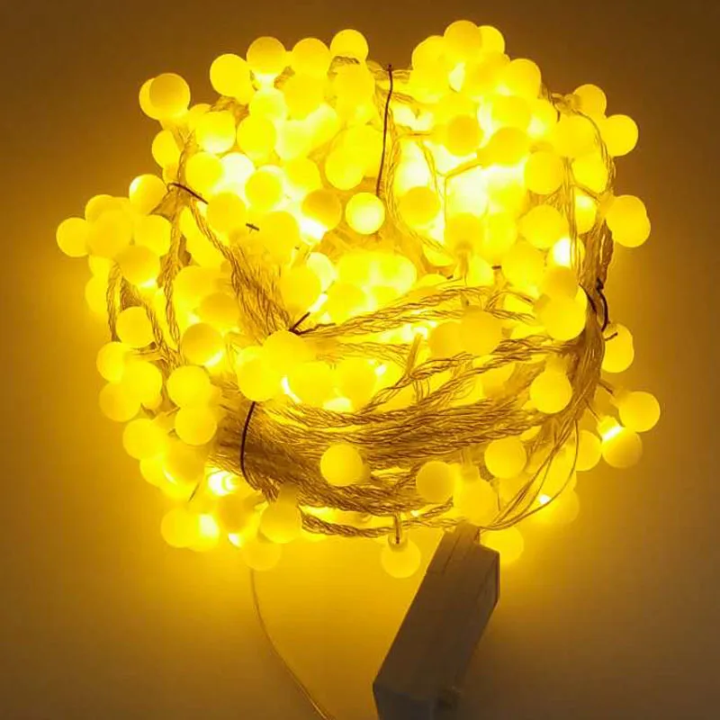 100m 600 Balls LED Christmas Light Outdoor New Year Garland LED Christmas Fairy Lights Luces De Navidad Party Wedding Decoration
100m 600 Balls LED Christmas Light Outdoor New Year Garland LED Christmas Fairy Lights Luces De Navidad Party Wedding Decoration