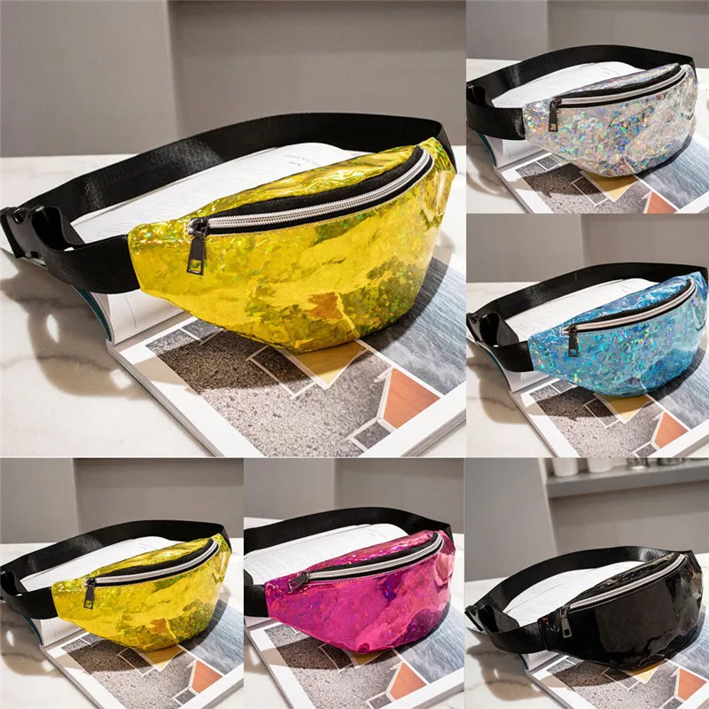 Iridescent Holographic Fanny Pack Waist Bag PU Laser Purse Shoulder Chest Bag Women
Iridescent Holographic Fanny Pack Waist Bag PU Laser Purse Shoulder Chest Bag Women