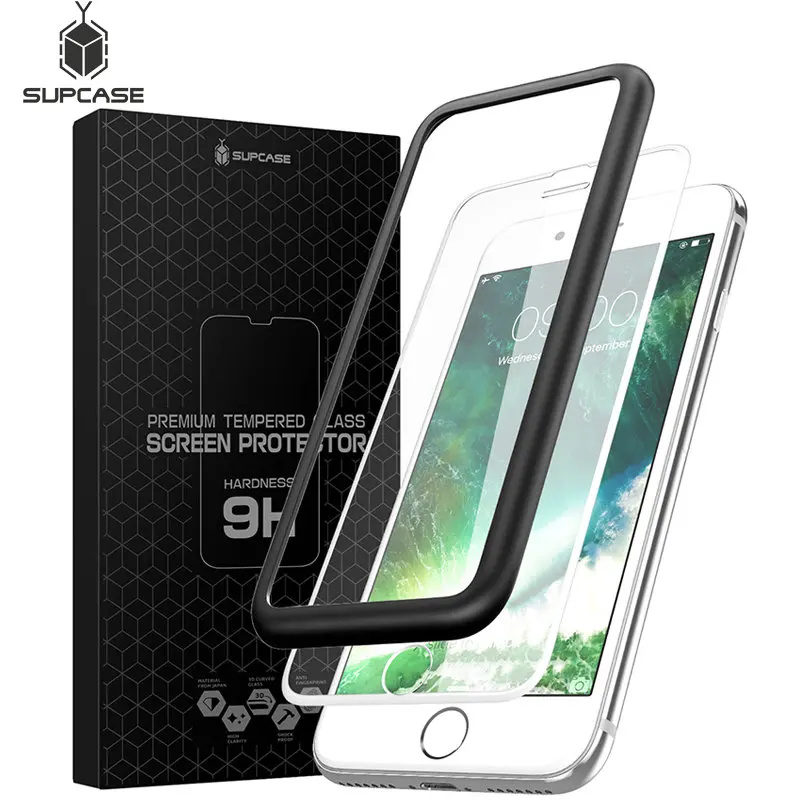 SUPCASE для iPhone 7/8 4,7 дюймов премиум-класса Защита от царапин 3D изогнутые края противоударное закаленное стекло Защита экрана с направляющей ра...
SUPCASE для iPhone 7/8 4,7 дюймов премиум-класса Защита от царапин 3D изогнутые края противоударное закаленное стекло Защита экрана с направляющей ра...