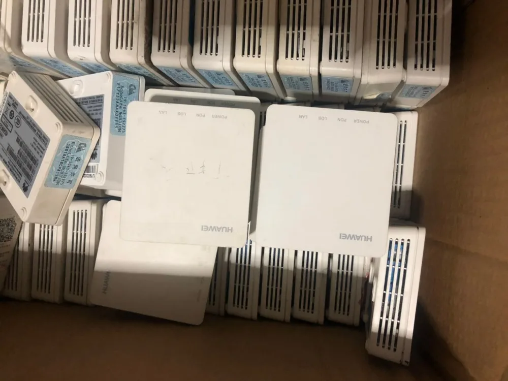 Фото 5 шт. onu gpon epon hua wei ont FTTH fiberhome модем б/у hg8310m hg8010H 1GE GPON EPON ONU ONT с английской