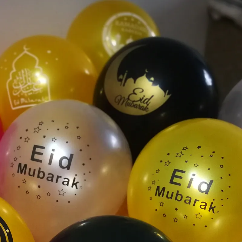 100pcs Eid Mubarak Balloons,Happy Eid Balloons,Islamic New Year Decor,Happy Ramadan, Muslim Festival Decoration Ramadan Supplies
100pcs Eid Mubarak Balloons,Happy Eid Balloons,Islamic New Year Decor,Happy Ramadan, Muslim Festival Decoration Ramadan Supplies