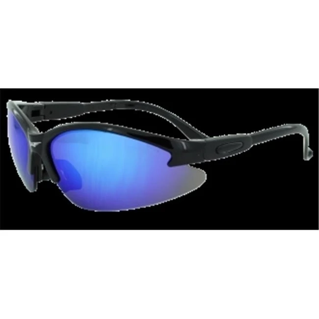 Защитные очки Cougar с голубыми линзами G-Tech черный |