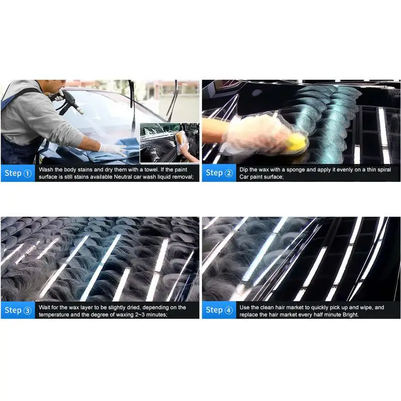 Автомобильный Воск AutoCare Carnauba прозрачный твердый воск для ухода за краской