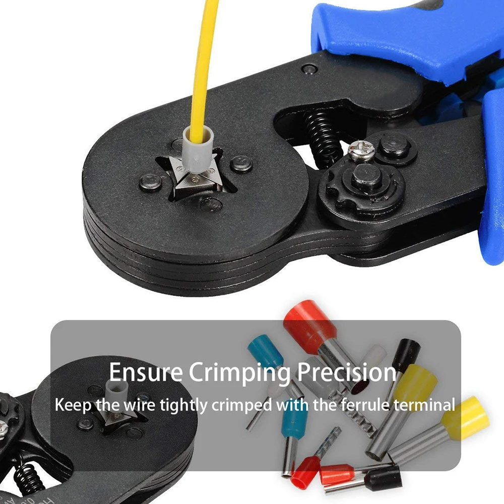Ferrule Crimping Tool Kit Ferrule Crimper Plier 1200Pcs Wire Ferrules Ends Terminals 2019 New
Ferrule Crimping Tool Kit Ferrule Crimper Plier 1200Pcs Wire Ferrules Ends Terminals 2019 New