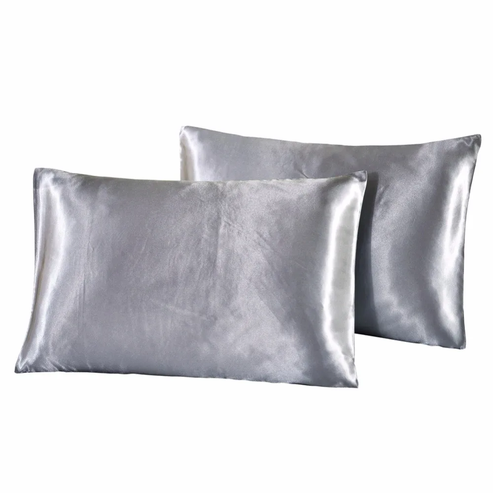 Solid Color Satin Faux Silk Grey Bedding set Duvet Cover Set Silky Bed cover 2/3/4PCS US Twin Queen King UK Single Double King28
Solid Color Satin Faux Silk Grey Bedding set Duvet Cover Set Silky Bed cover 2/3/4PCS US Twin Queen King UK Single Double King28