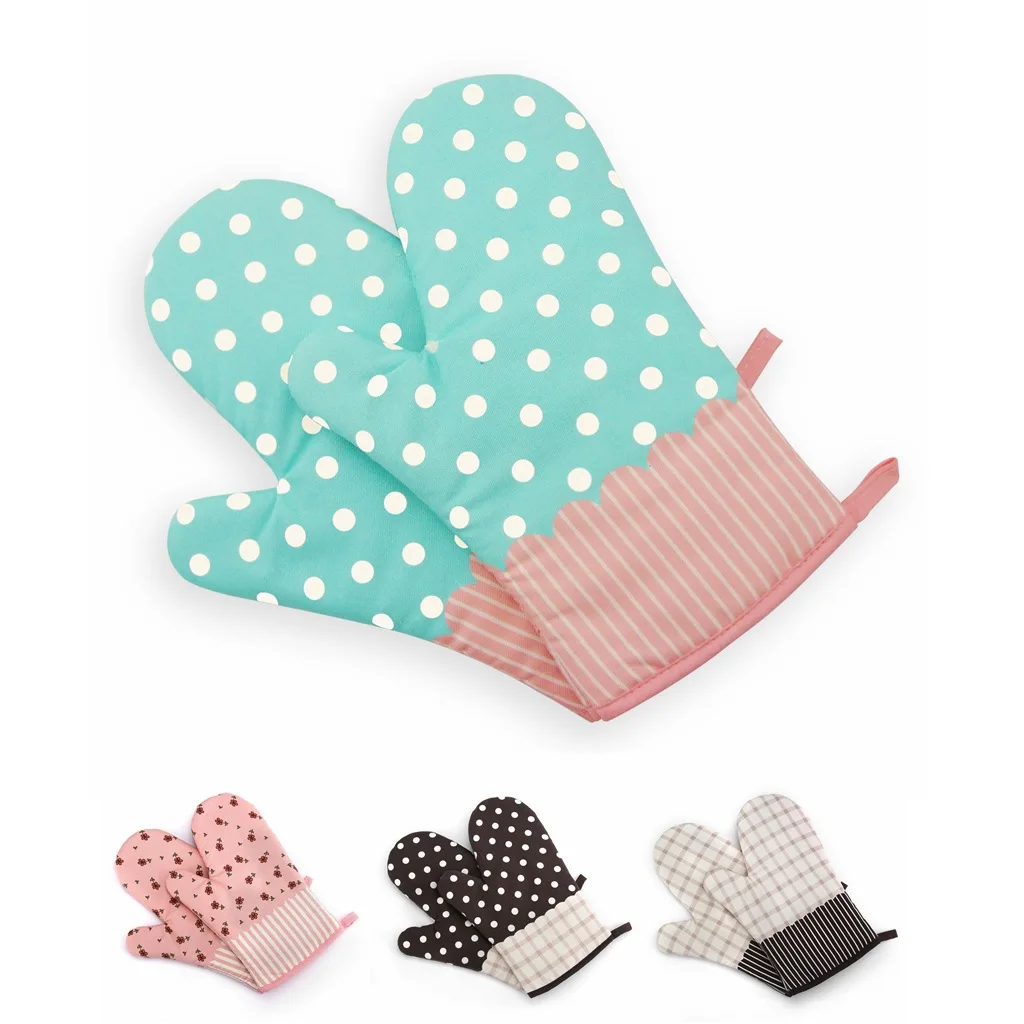 2pcs/set Anti-High temperature Microwave Oven Gloves Cotton Blending Heat Insulation Anti-scalding aking Tools Kitchen Oven Mitt
2pcs/set Anti-High temperature Microwave Oven Gloves Cotton Blending Heat Insulation Anti-scalding aking Tools Kitchen Oven Mitt