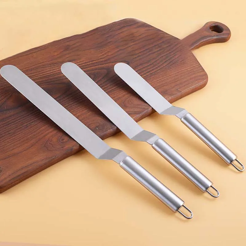 Cake Decorating Tools Stainless Steel Baking & Pastry Tools Portable Cream Spatula Cake Butter Accessories Kitchen Gadgets
Cake Decorating Tools Stainless Steel Baking & Pastry Tools Portable Cream Spatula Cake Butter Accessories Kitchen Gadgets