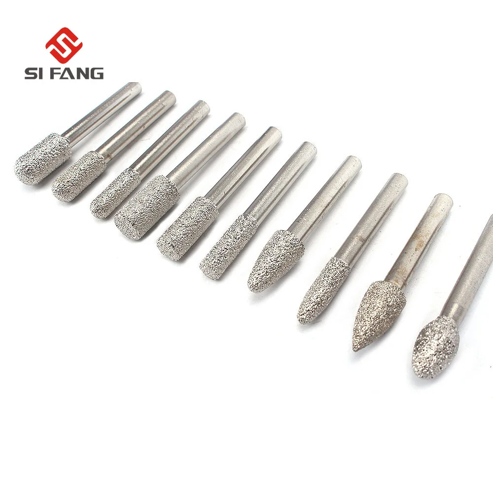 20Pcs Brazed Diamond Mounted Points Set Grinding Engraving Bits Heads For Rotary Tools 6mm Diamond Burrs Grinding Burrs
20Pcs Brazed Diamond Mounted Points Set Grinding Engraving Bits Heads For Rotary Tools 6mm Diamond Burrs Grinding Burrs