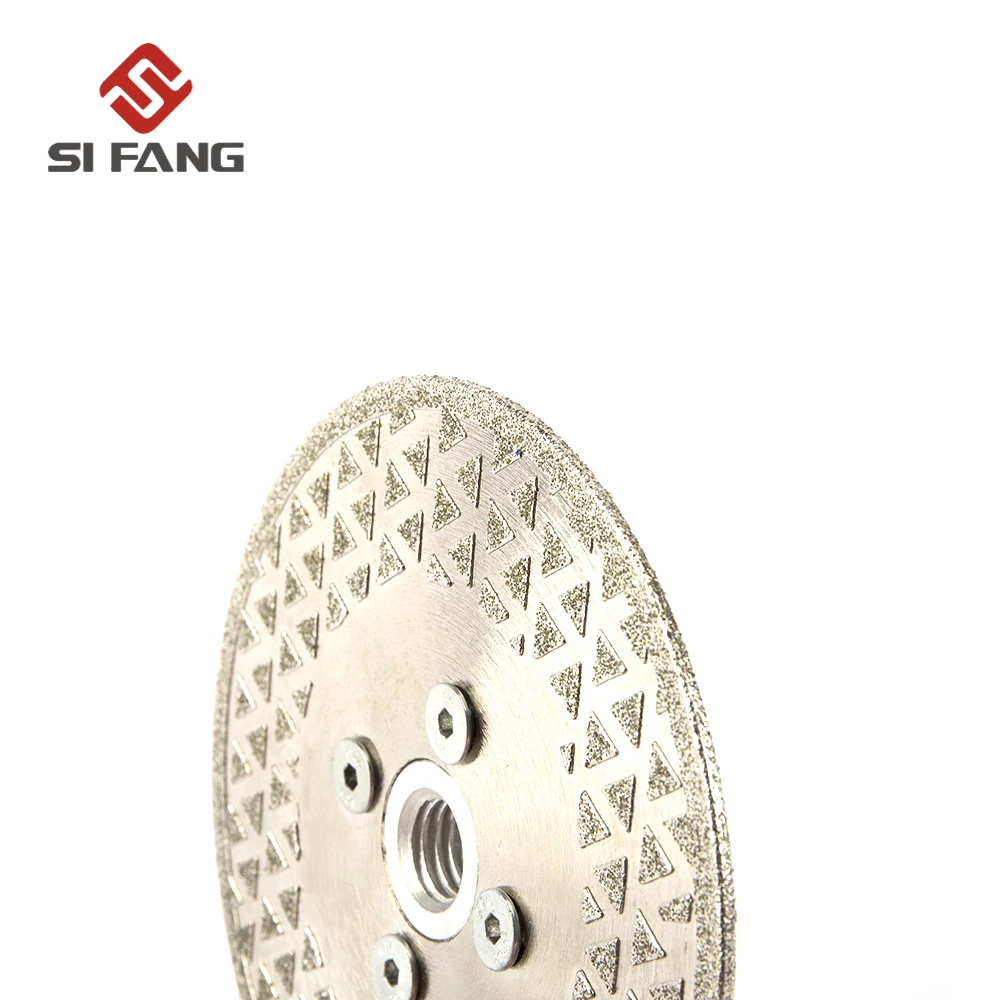4.5" Cutting Grinding Disc Electroplated Diamond Saw Blade Flange M14 For Granite Marble
4.5" Cutting Grinding Disc Electroplated Diamond Saw Blade Flange M14 For Granite Marble