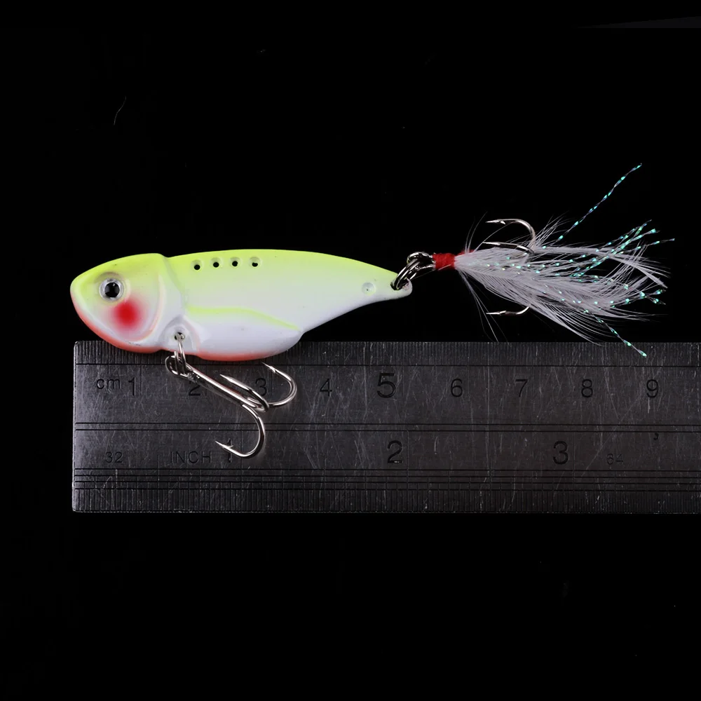 5PCS Fishing Lures Hard Fishing Bait 3D Artificial Fishing Lure VIB Swimbait Freshwater Saltwater Sinking Bait with Triple Hook
5PCS Fishing Lures Hard Fishing Bait 3D Artificial Fishing Lure VIB Swimbait Freshwater Saltwater Sinking Bait with Triple Hook
