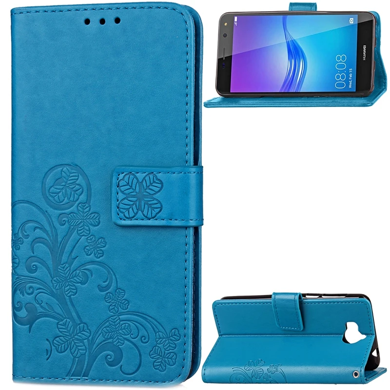 HKKAIS флип чехол для huawei Y5/Y6 2017/Y5 III/NOVA молодой случае кронштейн Drop доказательство