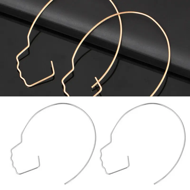 Human Face Outline Shaped Earrings Art Abstract Stylish Earrings individual package In-kind Shooting
Human Face Outline Shaped Earrings Art Abstract Stylish Earrings individual package In-kind Shooting