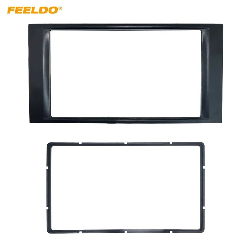 FEELDO Car Stereo Radio Fascia Frame For Touareg 2009 2DIN Dash Panel Plate Frame Installation Mount Kit #1584
FEELDO Car Stereo Radio Fascia Frame For Touareg 2009 2DIN Dash Panel Plate Frame Installation Mount Kit #1584