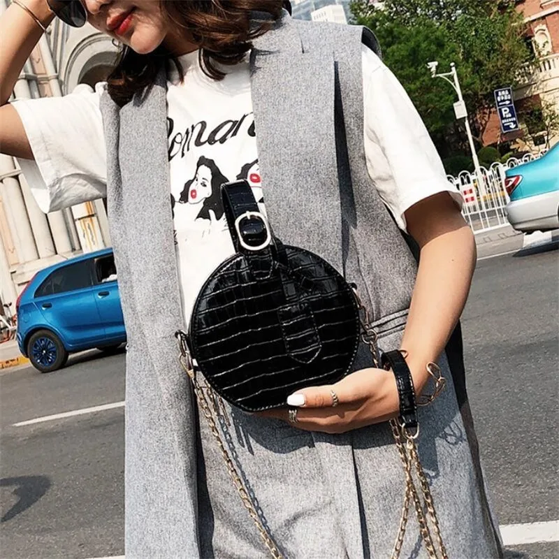Luxury Handbags Women Bags Designer Round Chains Purses And Handbags 2019 Female Alligator Crossbody Shoulder Bags For Women41
Luxury Handbags Women Bags Designer Round Chains Purses And Handbags 2019 Female Alligator Crossbody Shoulder Bags For Women41