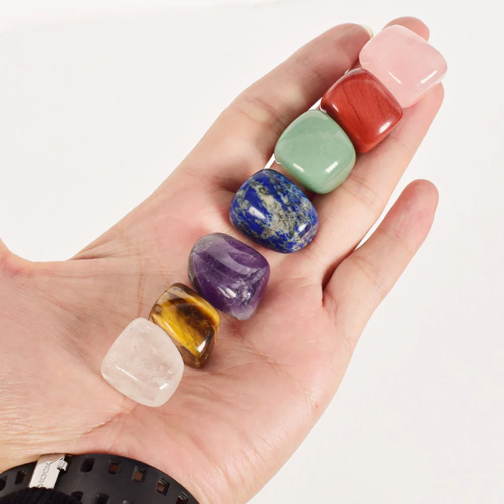 7pcs Natural Irregular Healing Crystals Meditation Stones Worry Stones For Balancing Grounding Soothing Massage & Relaxation
7pcs Natural Irregular Healing Crystals Meditation Stones Worry Stones For Balancing Grounding Soothing Massage & Relaxation