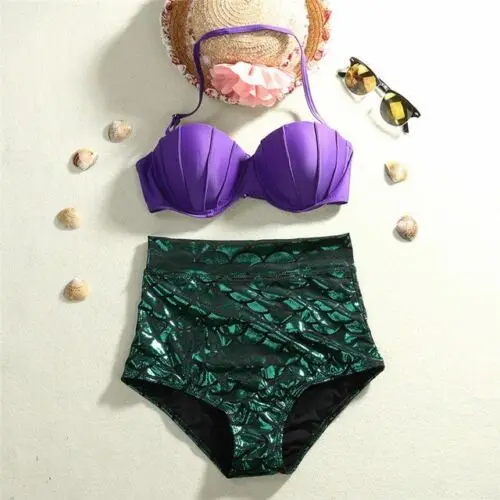 Women's Mermaid Swimwear Sexy High Waist Set Fancy Swim suit Hot Female Casual Beach Wear Comfort Summer Clothing
Women's Mermaid Swimwear Sexy High Waist Set Fancy Swim suit Hot Female Casual Beach Wear Comfort Summer Clothing