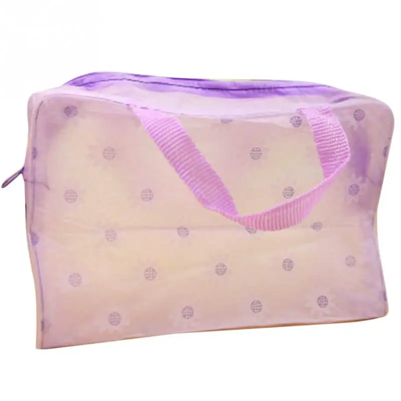 Transparent Waterproof Floral Printed Cosmetic Bag Makeup Bag Travel Organizer Korean Bathroom Wash Bag Large Beauty Case
Transparent Waterproof Floral Printed Cosmetic Bag Makeup Bag Travel Organizer Korean Bathroom Wash Bag Large Beauty Case