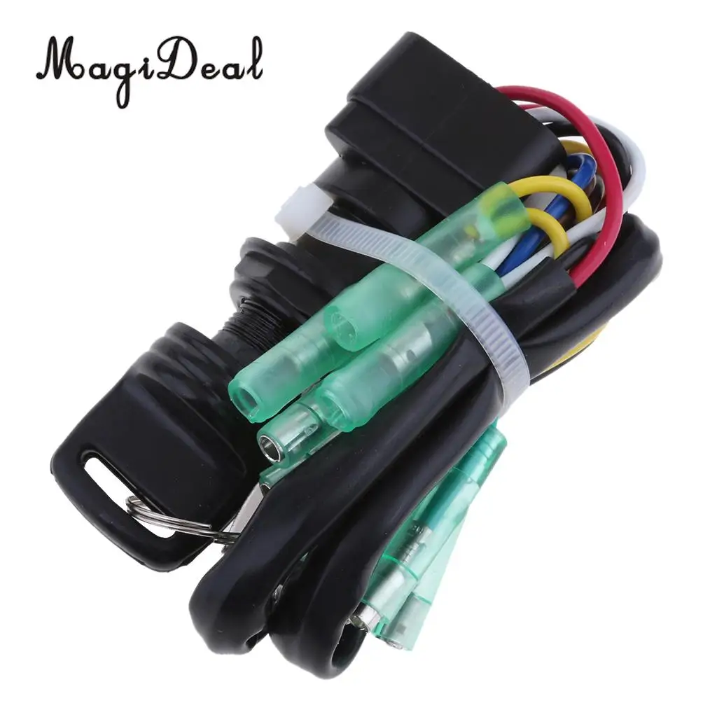 Plastic Boat Outboard Motor Ignition Key Switch Control Replaces 703-82510-43-00, 703-82510-42-00 For Yamaha 40HP 60H Outboard
Plastic Boat Outboard Motor Ignition Key Switch Control Replaces 703-82510-43-00, 703-82510-42-00 For Yamaha 40HP 60H Outboard