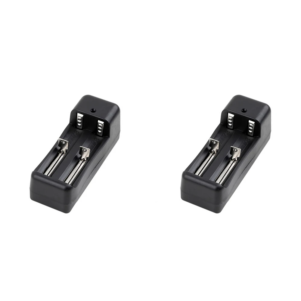 For 18650 Li-ion Rechargeable Battery Dual Battery Charger Souble Slot High Quality EU/US Plug Dual charger 3.7V 2020 Black
For 18650 Li-ion Rechargeable Battery Dual Battery Charger Souble Slot High Quality EU/US Plug Dual charger 3.7V 2020 Black