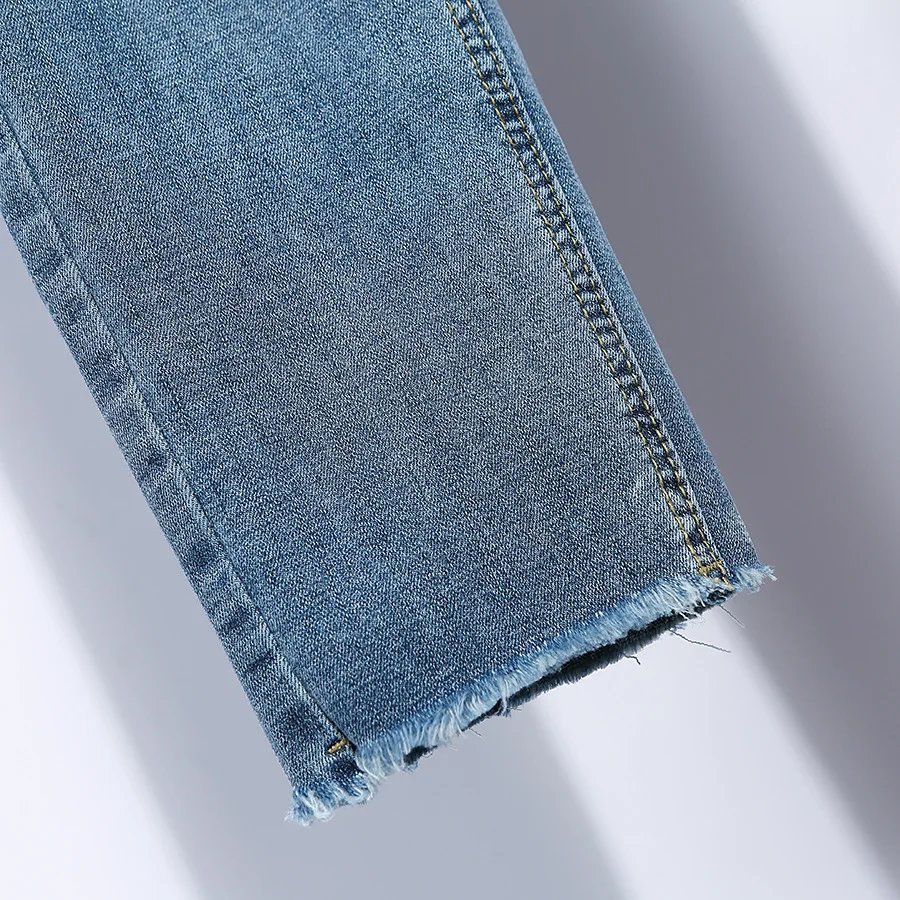 Women High Waist Stretch Ripped Knees Skinny Denim Jean 2018 Autumn LooseLarge Code Elastic Ankle Length Pants Plus Size
Women High Waist Stretch Ripped Knees Skinny Denim Jean 2018 Autumn LooseLarge Code Elastic Ankle Length Pants Plus Size