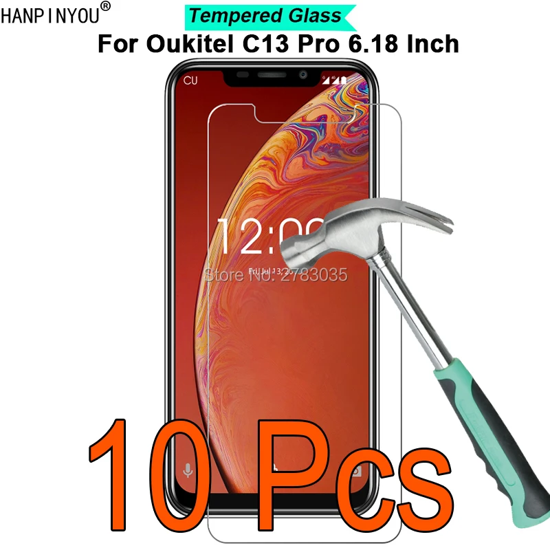 10 Pcs/Lot For Oukitel C13 Pro 6.18" 9H Hardness 2.5D Ultra-thin Toughened Tempered Glass Film Screen Protector Guard
10 Pcs/Lot For Oukitel C13 Pro 6.18" 9H Hardness 2.5D Ultra-thin Toughened Tempered Glass Film Screen Protector Guard