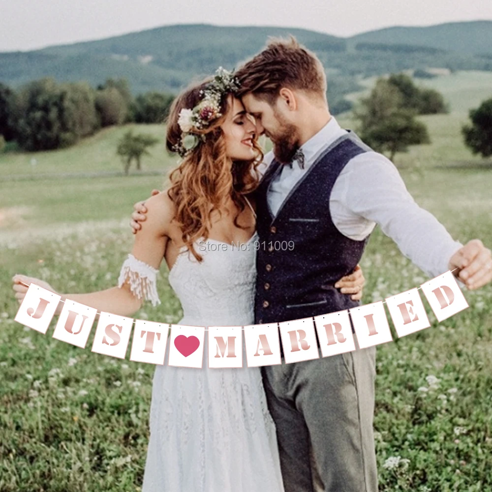 Just Married Wedding Party Decorations DIY Engagement Wall Ceiling Hanging Bunting Party Supplies
Just Married Wedding Party Decorations DIY Engagement Wall Ceiling Hanging Bunting Party Supplies